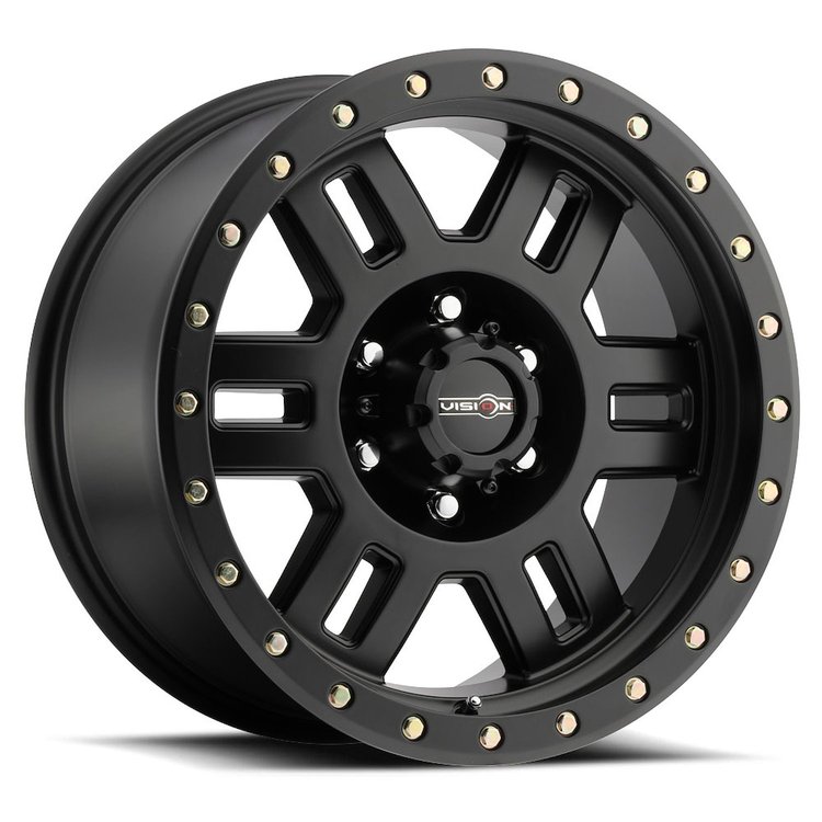 398-7883MB0 398 Series Wheel [Size: 17" x 8.5"] Matte Black Finish