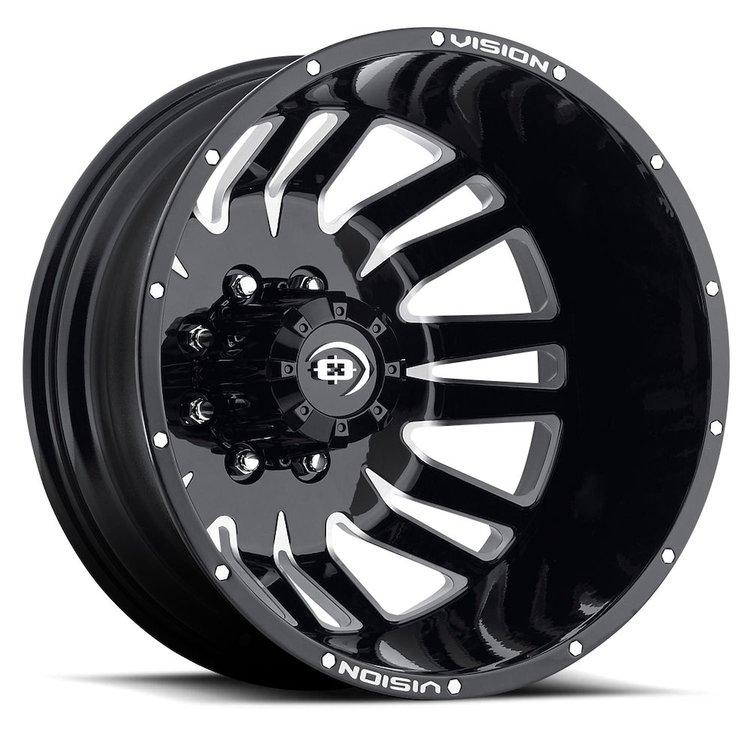 401H2870BMFF 401 Series Wheel [Size: 20" x 8.25"] Gloss Black Machined Face Finish