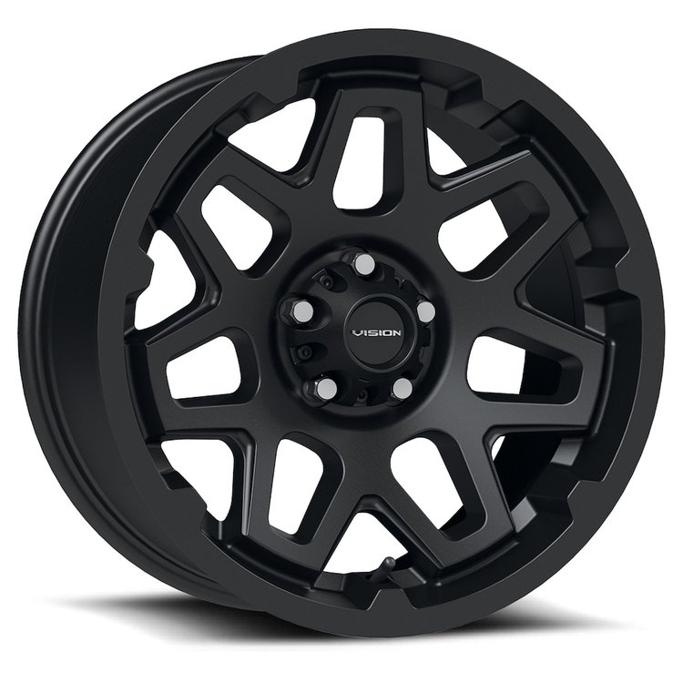 416VT8965SB18 416 Series Wheel [Size: 18" x 9"] Satin Black Finish