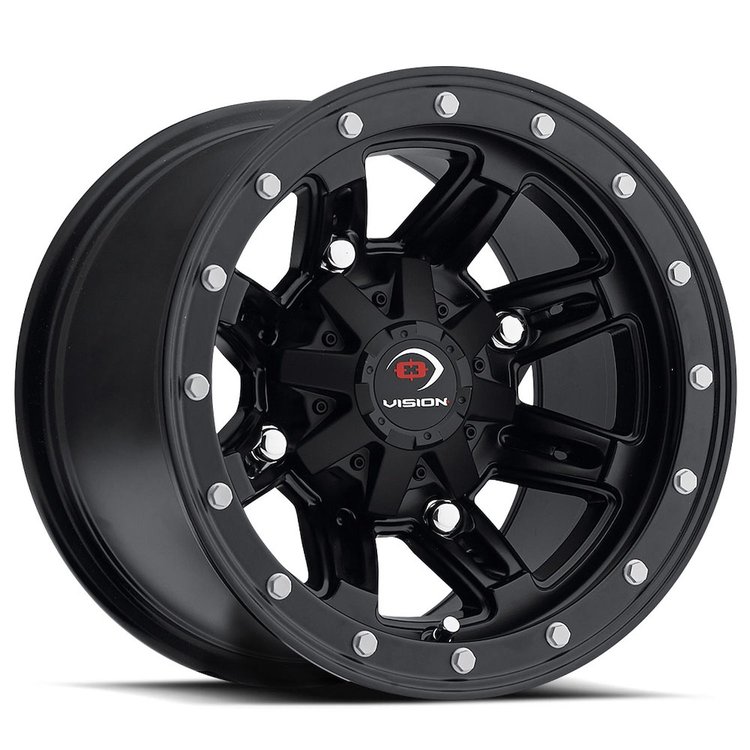 550-147156MB4 550 Series Wheel [Size: 14" x 7"] Matte Black Finish