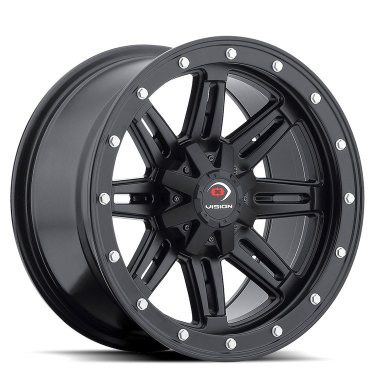 550-128545MB4 550 Series Wheel [Size: 12" x 8"] Matte Black Finish