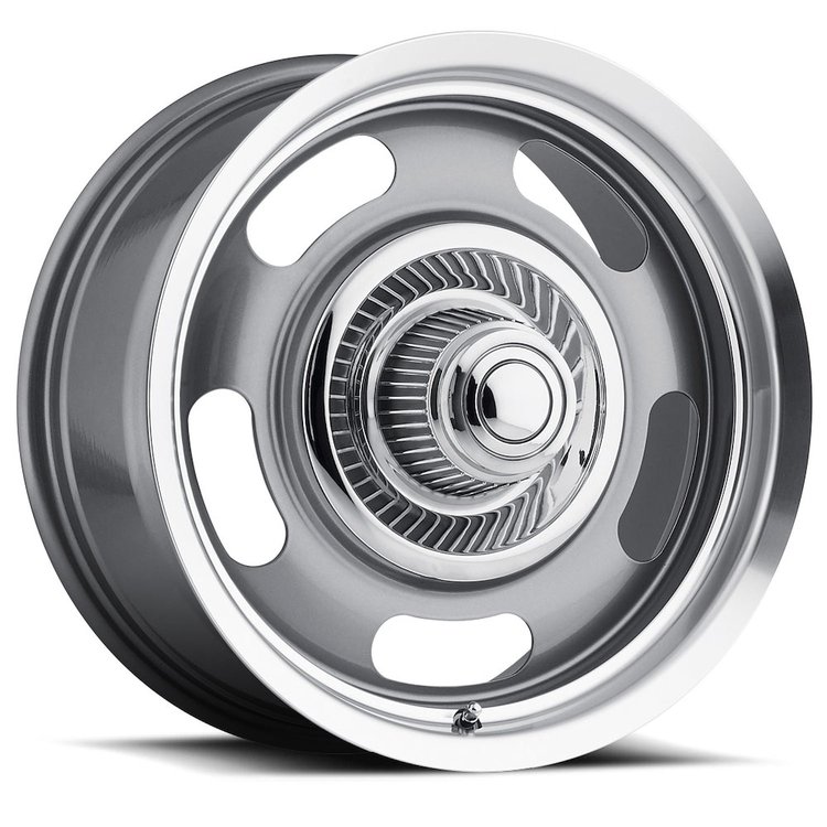 55-8806GMML-6 55 Series Wheel [Size: 18" x 8.5"] Gunmetal Machined Lip Finish