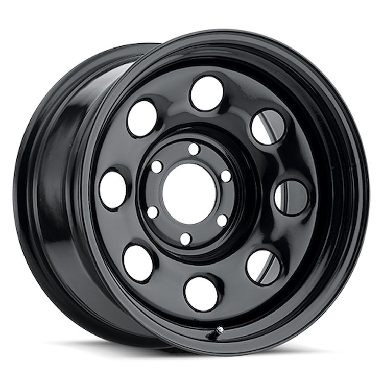 85H6883NS 85 Soft 8 Wheel [Size: 16" x 8"] Gloss Black Finish