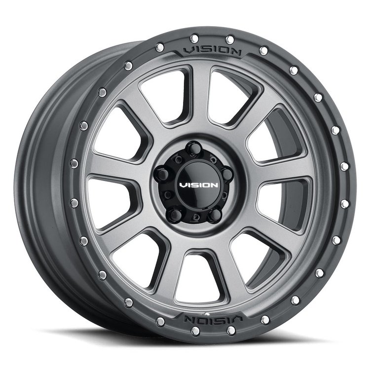 350-8973SGBL12 350 Series Wheel [Size: 18" x 9"] Satin Grey Finish