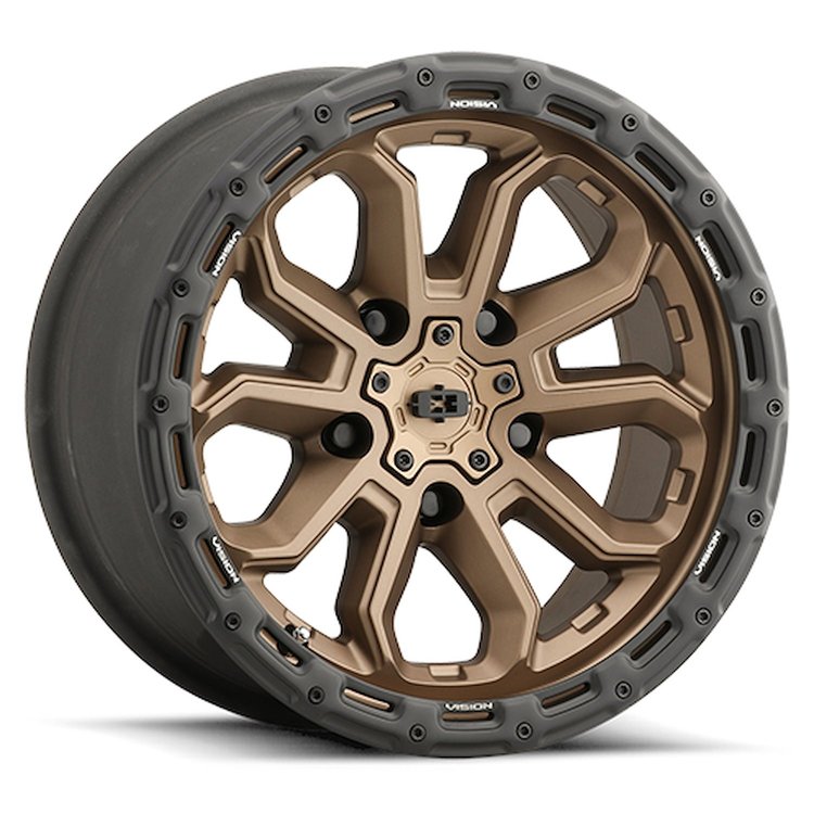 405-8985BZSBL12 405 Series Wheel [Size: 18" x 9"] Satin Bronze Finish