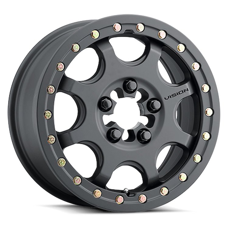 351BL157545SBBR64 351 Series Wheel [Size: 15" x 7"] Satin Black Finish