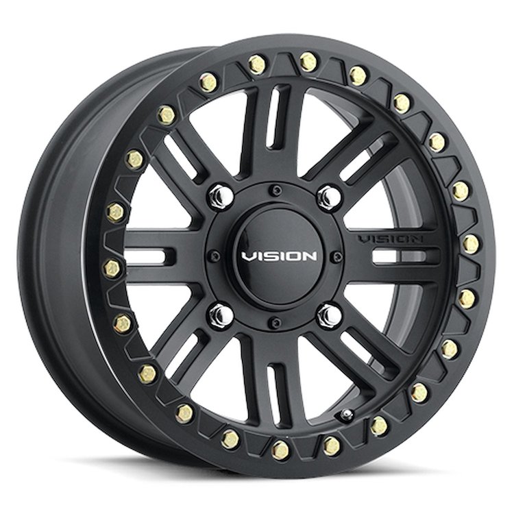356BLA147156SBBR44 356 Series Wheel [Size: 14" x 7"] Satin Black Finish