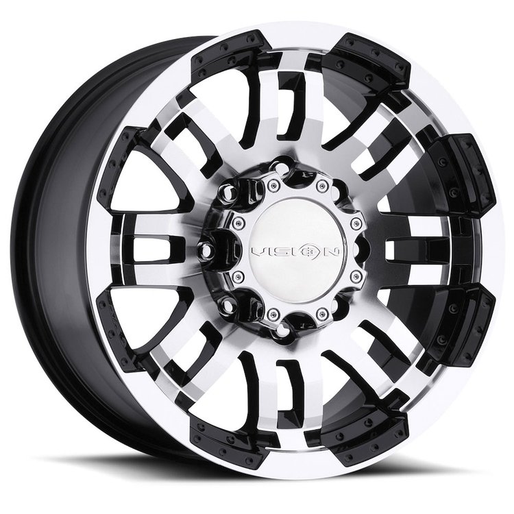 375-2981GBMF0 375 Series Wheel [Size: 20" x 9"] Gloss Black Machined Face Finish