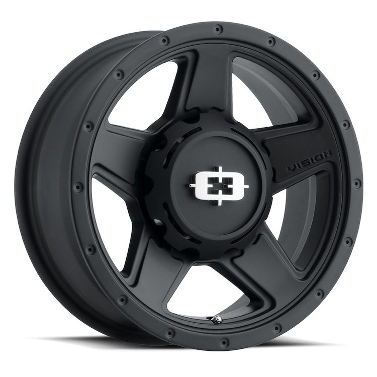 390VTA5607SB0 390 Series Wheel [Size: 15" x 6"] Satin Black Finish