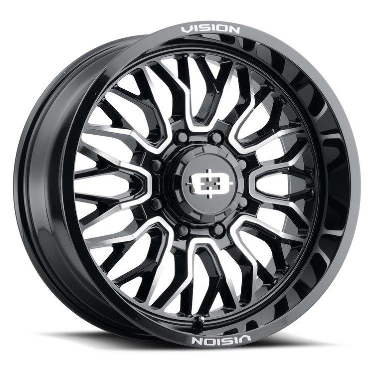 402-2987GBMF12 402 Series Wheel [Size: 20" x 9"] Gloss Black Machined Face Finish