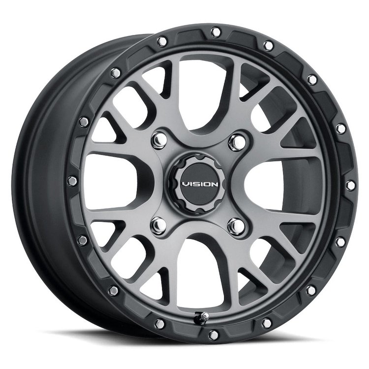 545-147136SGBL44 545 Series Wheel [Size: 14" x 7"] Satin Grey Finish