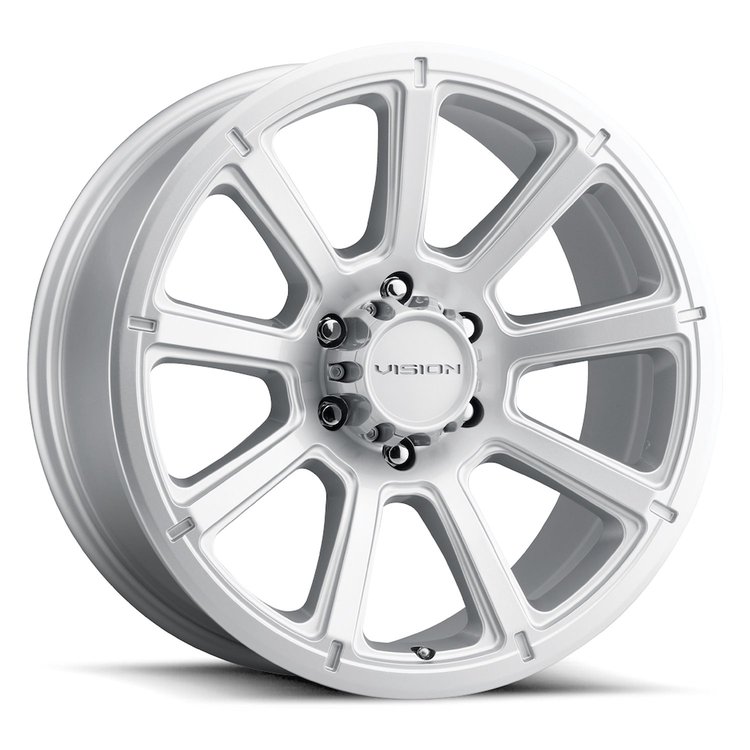 353-7881WPS18 353 Series Wheel [Size: 17" x 8.5"] Winter Paint-Silver Finish
