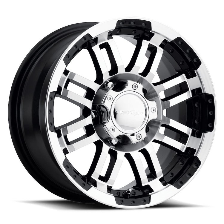 375VTH5683GBMF0 375 Series Wheel [Size: 15" x 6"] Gloss Black Machined Face Finish