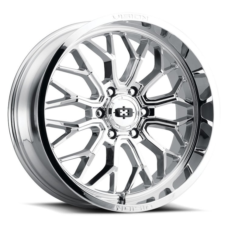 402-20073C-25 402 Series Wheel [Size: 20" x 10"] Chrome Finish