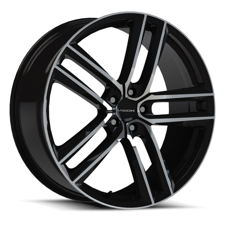 475V9845GBMF35 475V Series Wheel [Size: 19" x 8.5"] Gloss Black Machined Face Finish