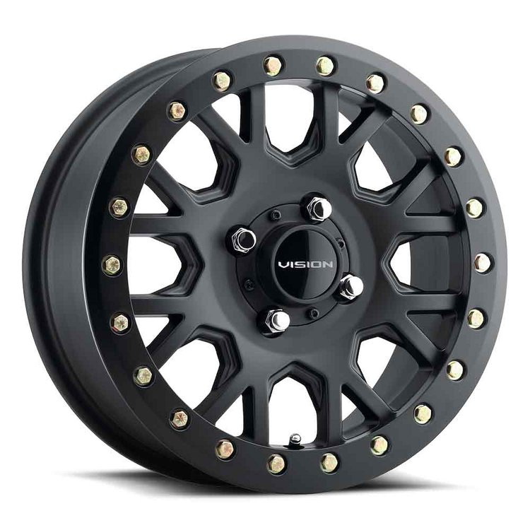 GV8BLB156110SB48NCC GV8 Series Wheel [Size: 15" x 6"] Satin Black Finish