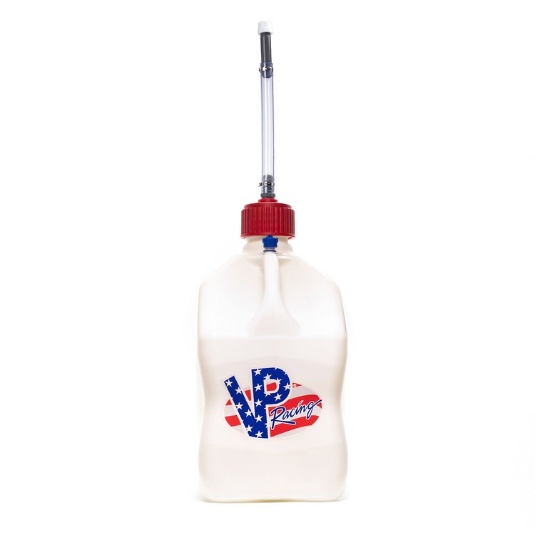 35210-CA Patriotic Square 5.5 Gallon Motorsport Container [W/Deluxe Hose]