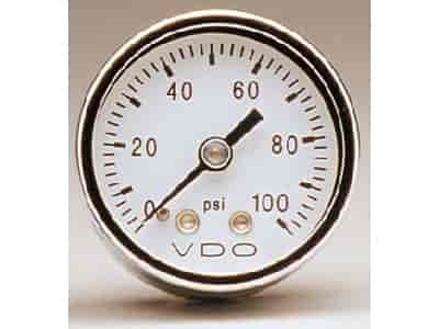 0-100 psi Chrome