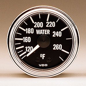 Series 1 Water Temperature Gauge 2-1/16" mechanical