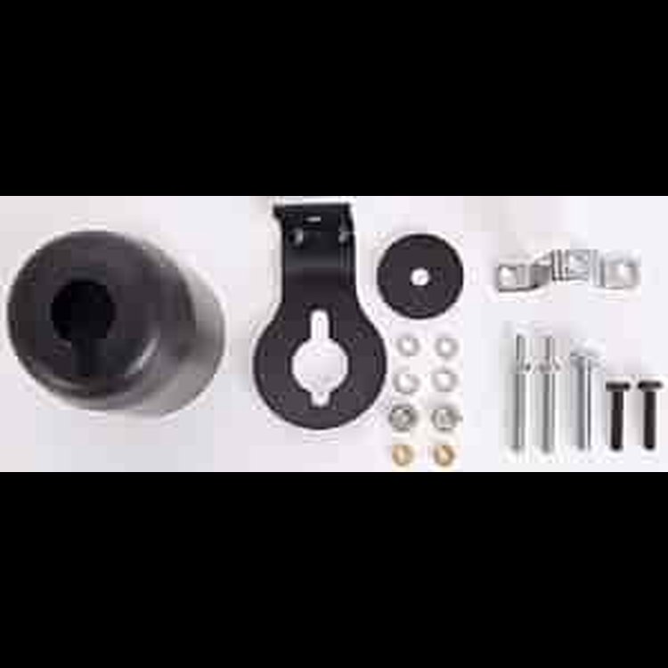2-1/16" Gauge Black Mounting Cup