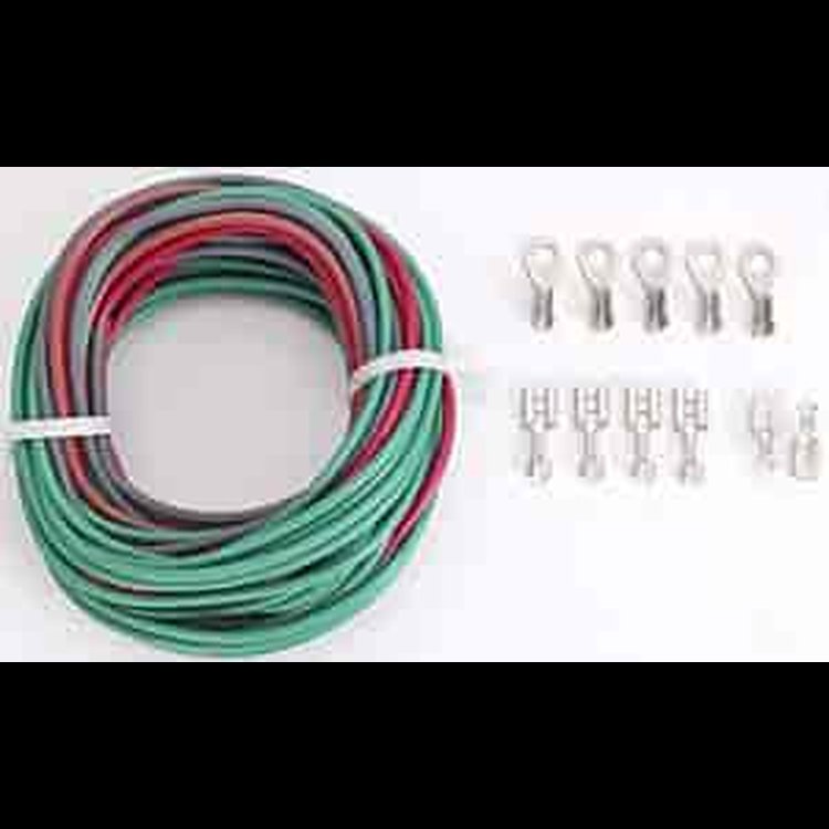 Instrument Wiring Kit includes necessary wire and terminals