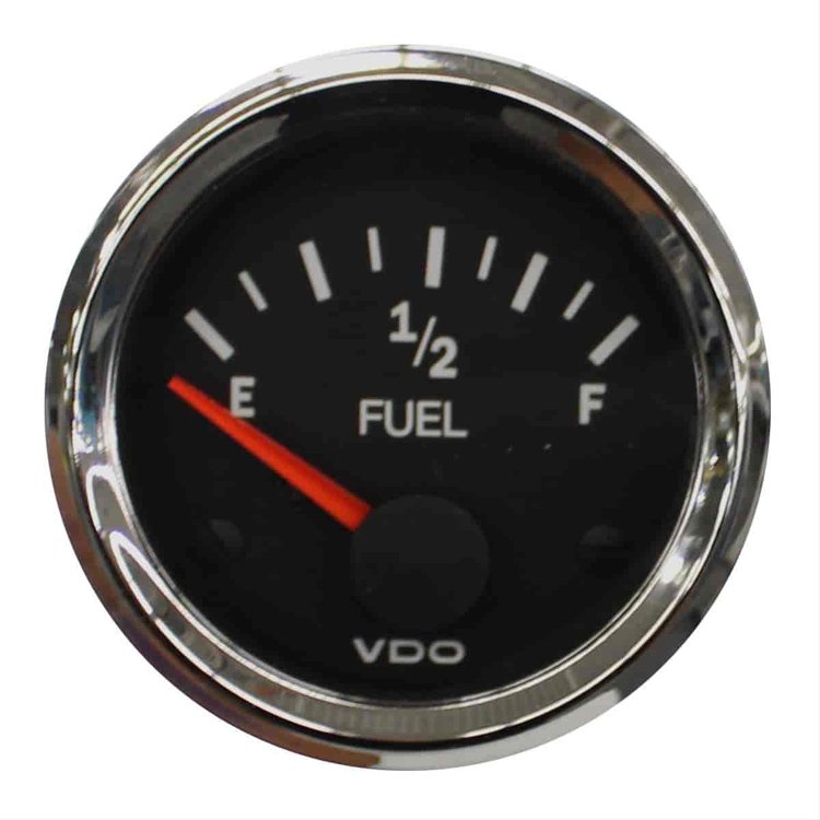 Vision Chrome Fuel Gaug