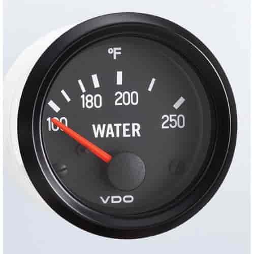 Cockpit Water Temperature Gauge 2-1/16" Electrical