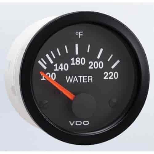 Vision Water Temperature Gauge 2-1/16" electrical