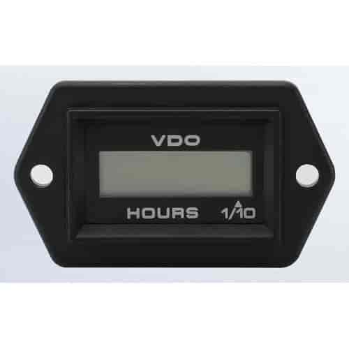 2-Hole Flange Hourmeter 12-32V
