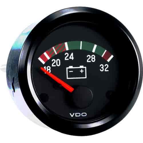 Cockpit International Voltmeter Gauge .250" Spade Connection