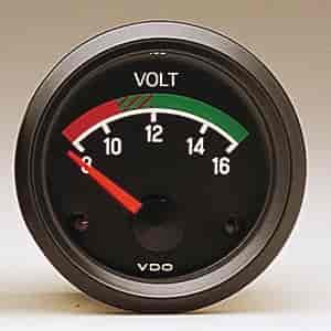 Cockpit Voltmeter 2-1/16"