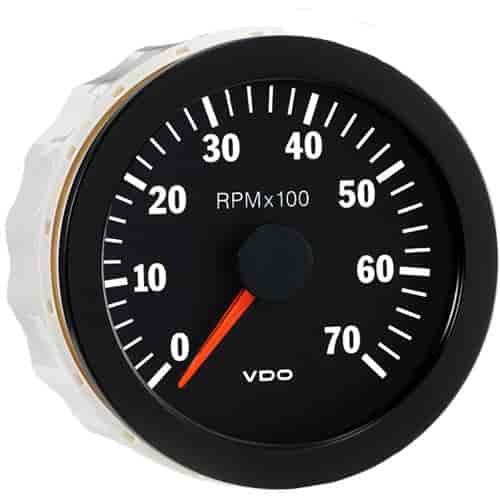 Vision 3-1/8" Tachometer 7000 RPM