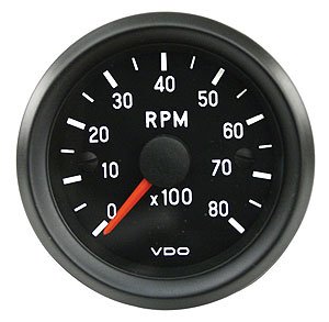 Cockpit Tachometer 2-1/16" electrical