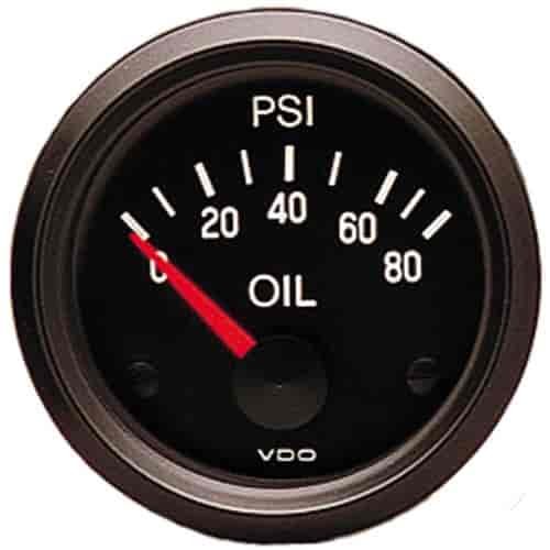 Cockpit Oil Pressure Gauge 2-1/16" electrical