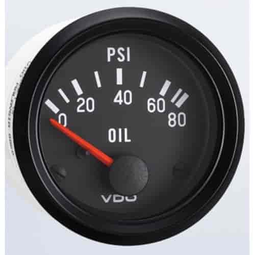 Cockpit Oil Pressure Gauge 2-1/16" electrical