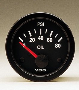 Vision Oil Pressure Gauge 2-1/16" electrical