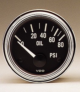 Series 1 Oil Pressure Gauge 2-1/16" electrical