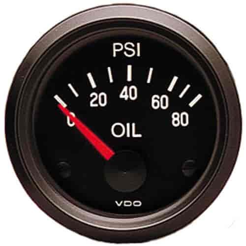 Cockpit Oil Pressure Gauge 2-1/16" electrical