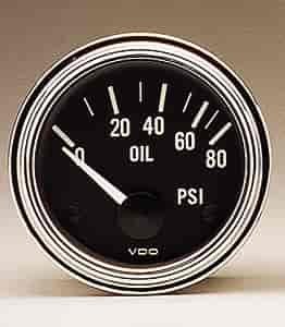 Series 1 Oil Pressure Gauge 2-1/16" electrical