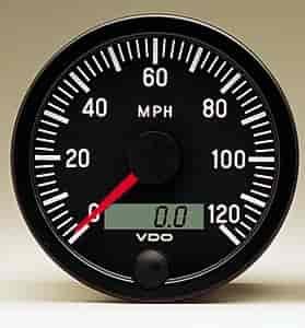 Vision 3-3/8" Speedometer 120 mph