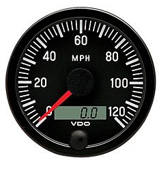 Vision 4" Speedometer 120 mph