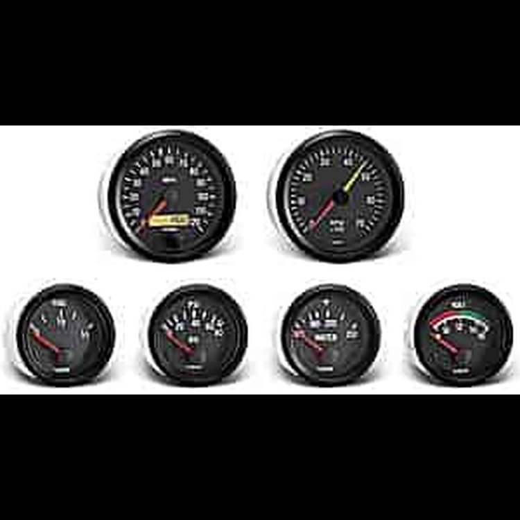 Cockpit Instrument Kit 6 Gauge Kit with GM Transmission Sender