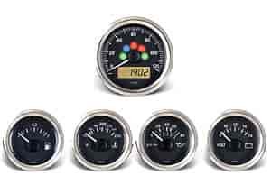 Viewline Onyx Instrument Kit 5 Gauge Kit w/GM Transmission Sender