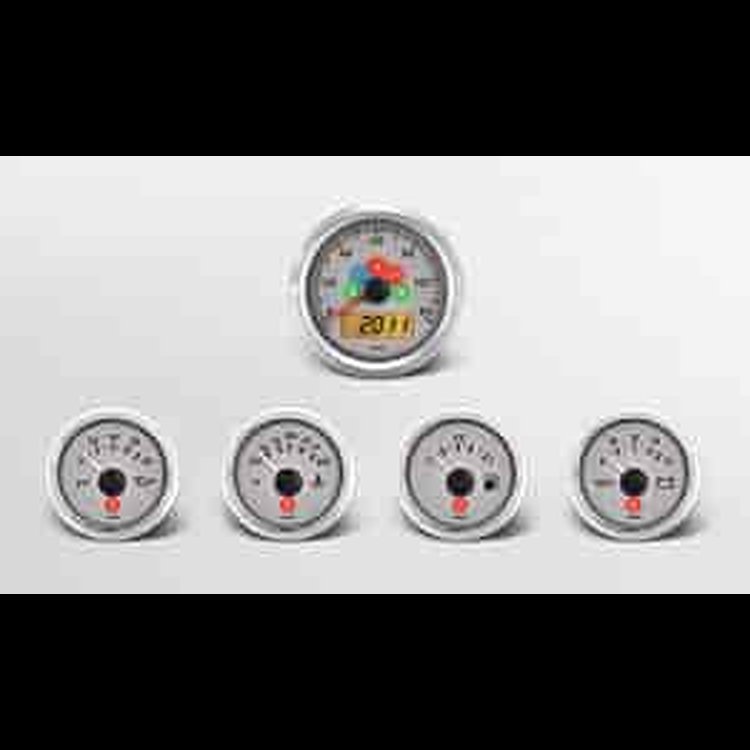Viewline Sterling Instrument Kit 5 Gauge Kit w/Ford Transmission Sender