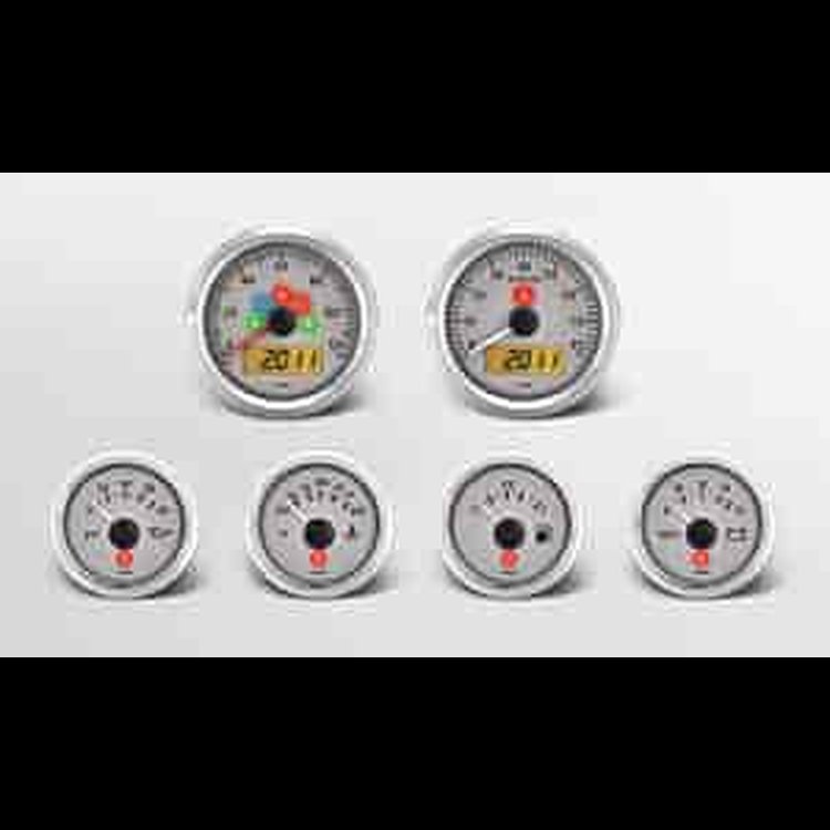Viewline Sterling Instrument Kit 6 Gauge Kit w/GM Transmission Sender