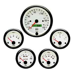 Complete VDO Instrument Kit 3-1/8" speedometer