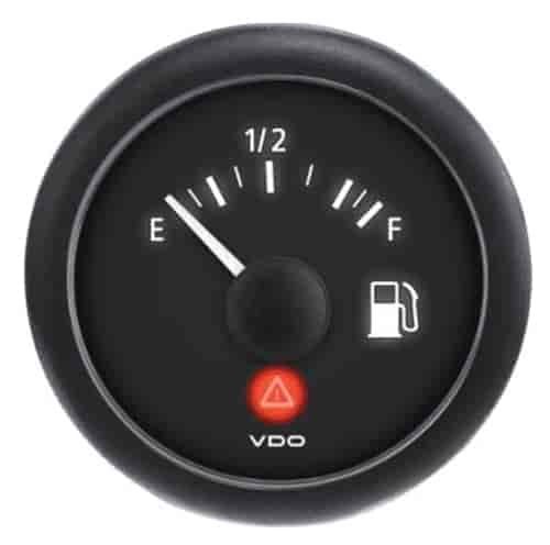 Viewline Onyx Fuel Gauge 12/24