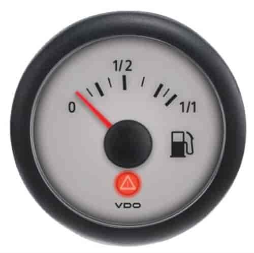 Viewline Ivory Fuel Gauge 12/24V and ALAS I Fuel Sender Kit