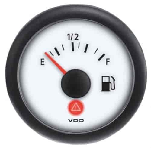 Viewline Ivory Fuel Gauge 12/24