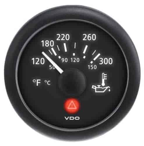 Viewline Onyx 300 F /150 C Oil Temperature Gauge 12/24